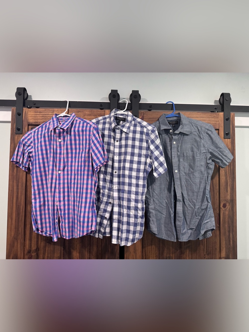 Banana Republic slim fit short sleeve bundle